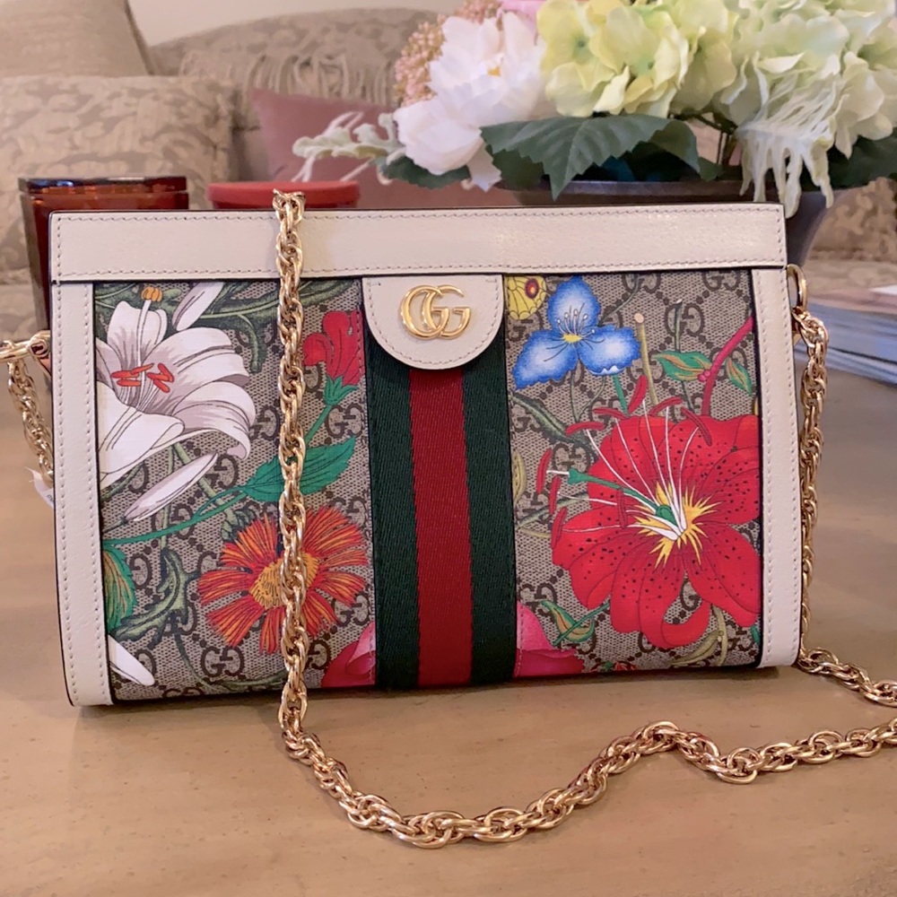 ❌SOLD*❌Gucci
Small Ophidia Flora shoulder bag *NEW*